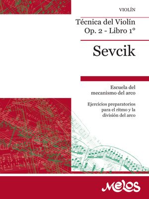 cover image of Sevcik Técnica del Violín Op. 2--Libro 1°
